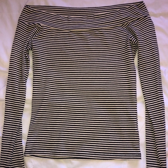 Long sleeve off the shoulder top - Picture 3 of 3